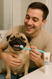 צחצוח שיניים לכלב, גיינת הפה לכלב, הגיינת הפה לחתול
